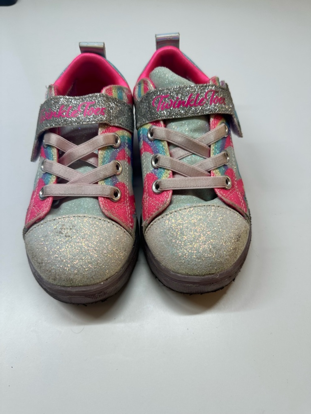 Light-Up Twinkle Toes Sneakers – Size 10